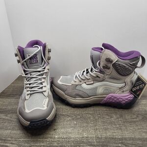 VANS Gray Purple MTE Crestline GORE-TEX Waterproof Boots Women's Size 6 New